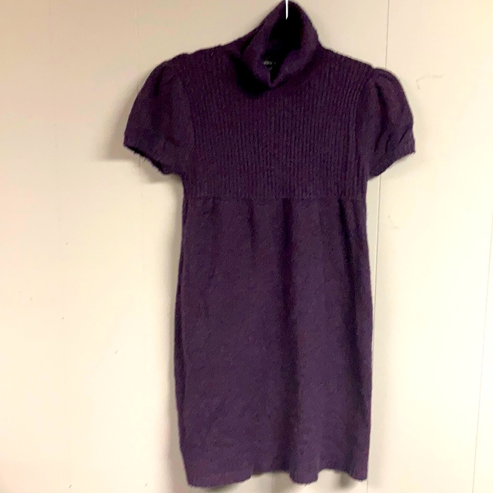 Sweater Project deep purple sweater dresses